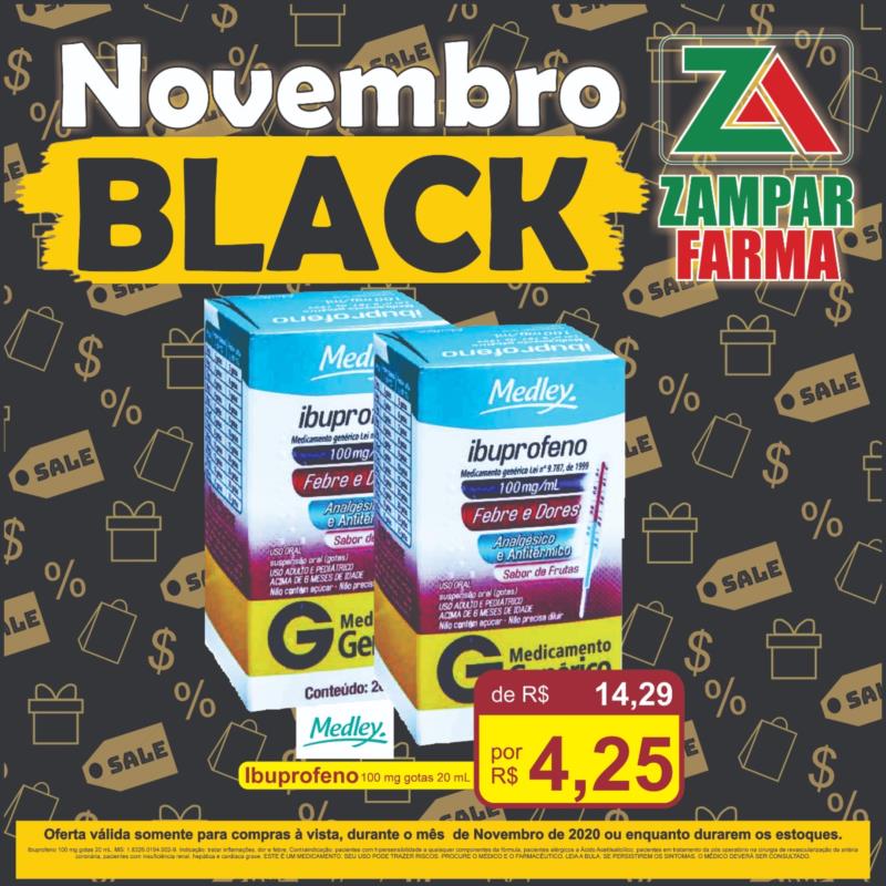 A Black Friday já começou na rede Zampar Farma