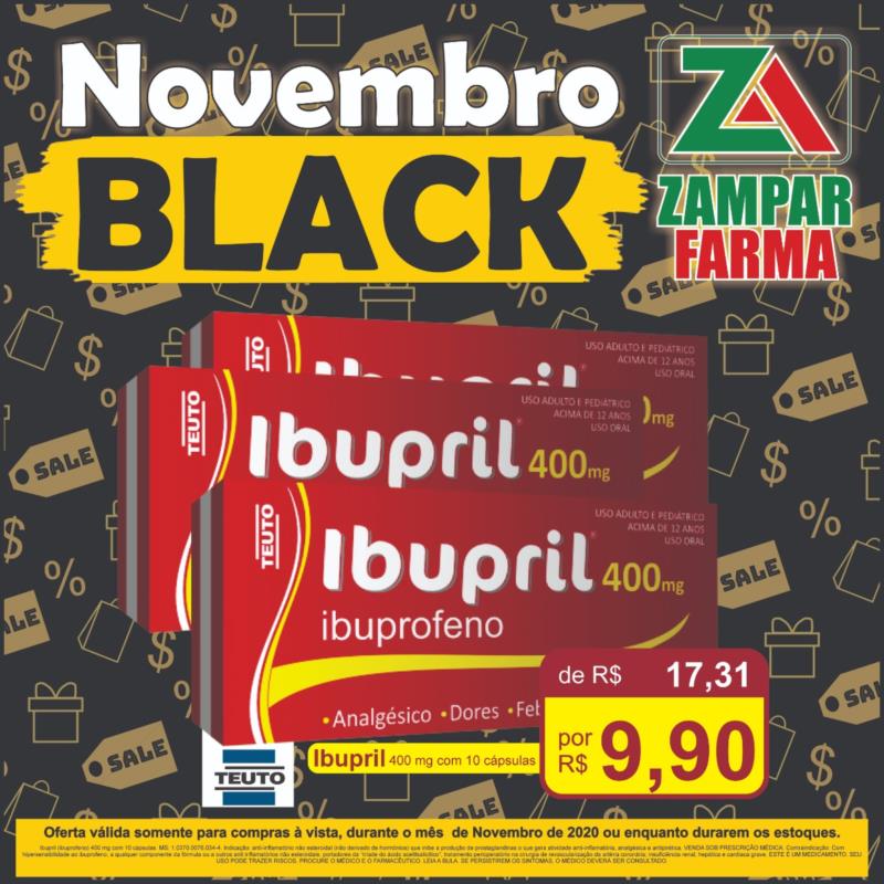 A Black Friday já começou na rede Zampar Farma