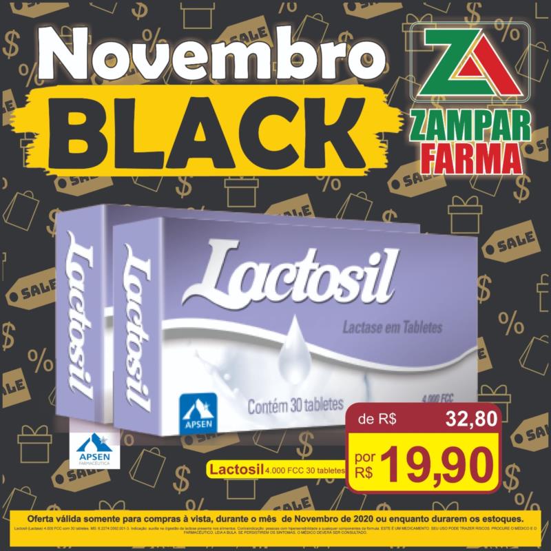 A Black Friday já começou na rede Zampar Farma