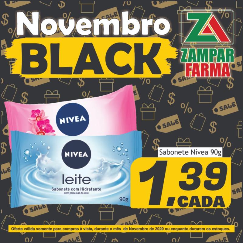 A Black Friday já começou na rede Zampar Farma