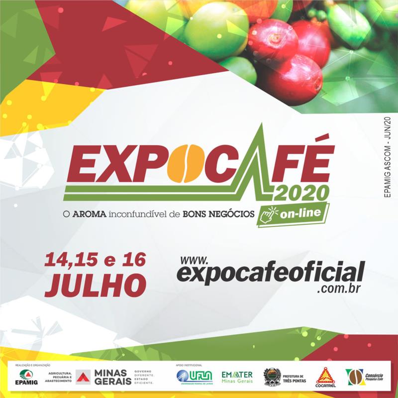 Expocafé 2020 começa na próxima semana