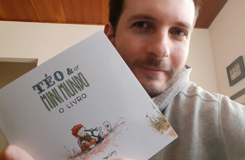 Guaxupeano Caetano Cury lança segundo livro “Téo & O Mini Mundo”