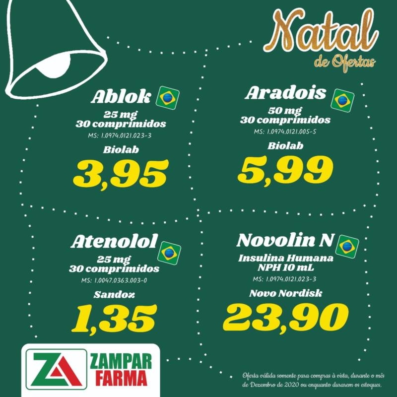 Já é Natal na Rede Zampar Farma