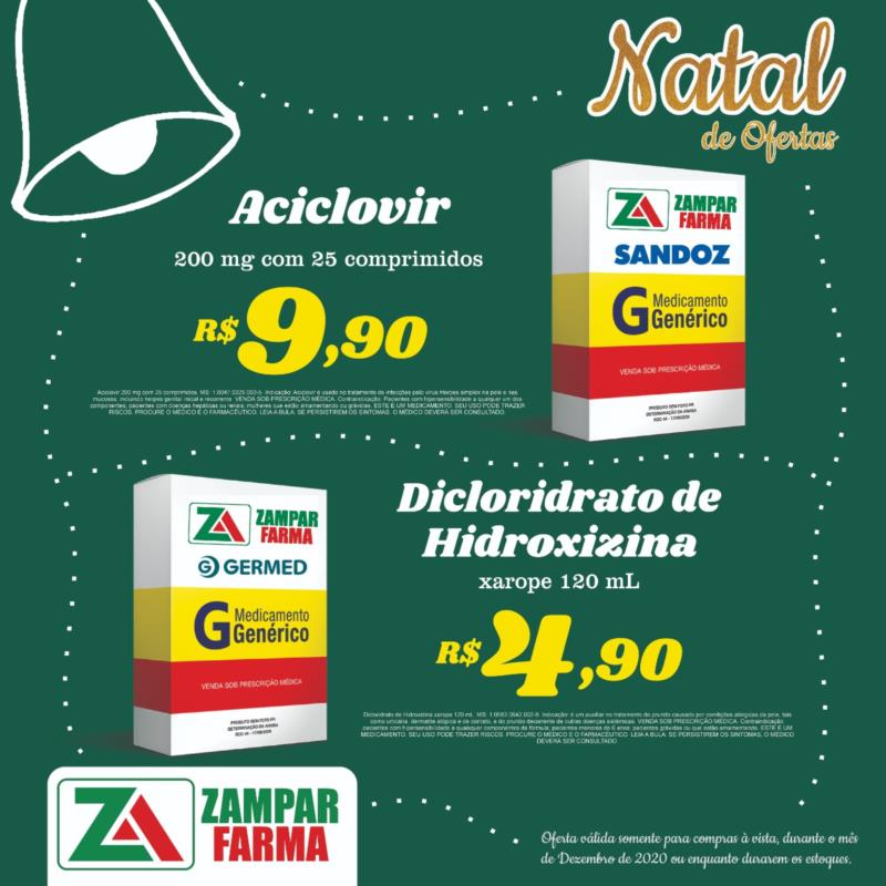 Já é Natal na Rede Zampar Farma