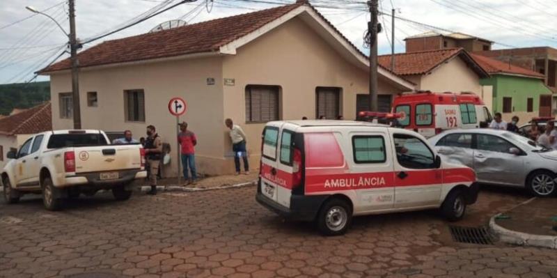 Acidente em Nova Resende deixa mulher ferida